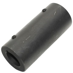 Shaft Coupler 1 1/8″ Round Bore 4 1/2″ Length 2″ OD Black Oxide Finish SHFTR1800