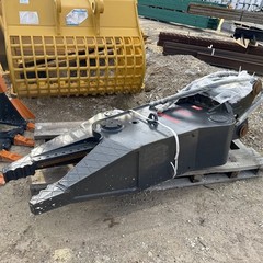 NEW Hydraulic Swivel Shear CAT 320 Excavator 80 Mm Pins 20 Ton Steel Rotates