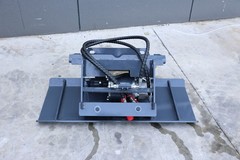 Hydraulic Skid Steer Plate Compactor – Skid Steer Loader Attachment USA Stock