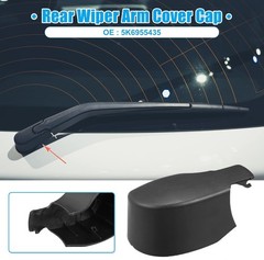 Rear Windshield Wiper Arm Nut Cover Cap Fit for 2010-2021 Golf 2018-2022 Tiguan