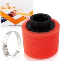 35mm Red Double Foam Pod Performance Filter for 50cc 70cc 90cc 110cc 125cc ATV Q