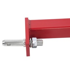 3 Point 2″ Receiver Trailer Tow Hitch Category 1 Tractor Drawbar Attachment