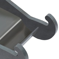 For Bobcat X-change E Series Steel Quick Attach Excavator Coupler Bracket