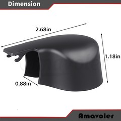 Rear Windshield Wiper Arm Nut Cover Cap Replacement for Golf 2010-2021, Tiguan 2