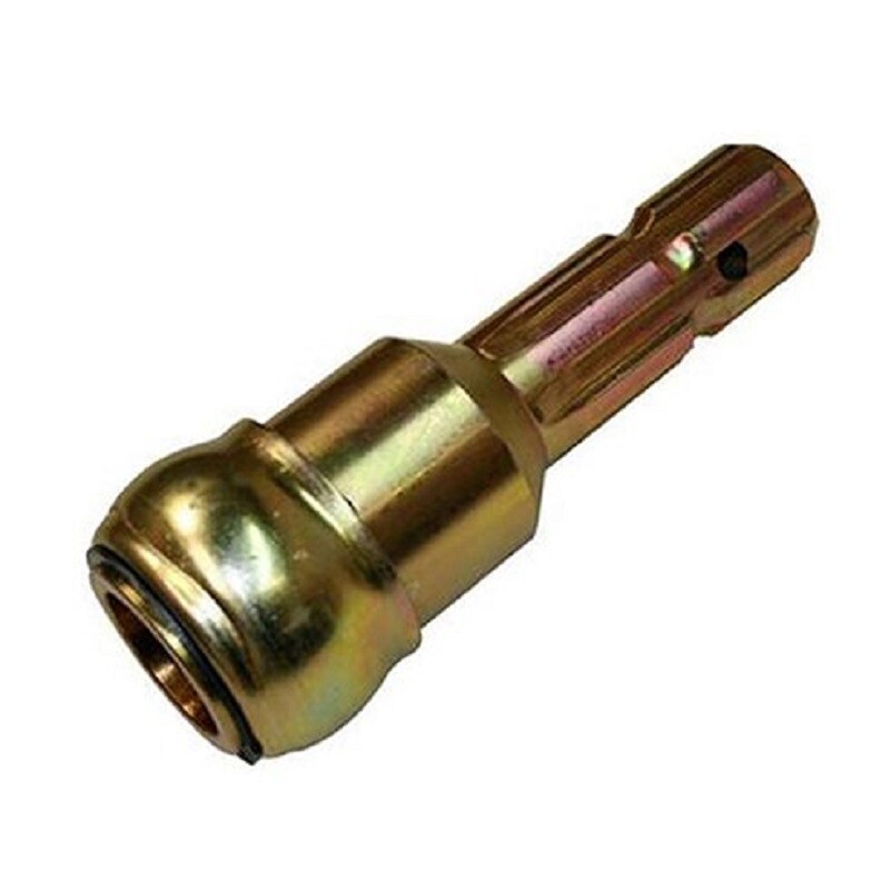 PTO Adapter 1-3/8″ 6 Spline Female x 1-3/8″ 6 Spline Male – Extends PTO 4-1/2″