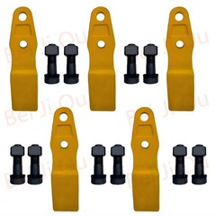 5Skid Steer, Loader Bolt-On Uni-Teeth 132-4720, 2 3/8″ Hole to Hole Spacing