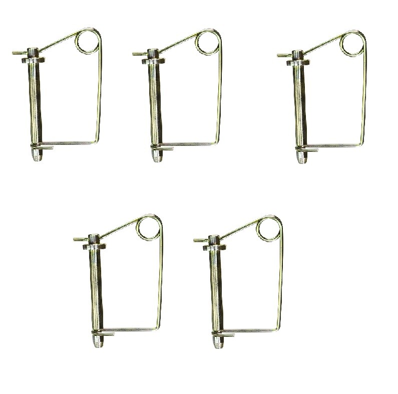 5 of Wire Lock Hitch Pin 5/8″ x 4-1/4″ Usable Length 25223 Farmer Bob’s Parts
