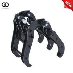 Grapple Wide Opening Grabber Mini Excavator Attachment For Small Diggers