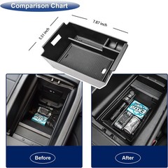 RUNROAD Center Console Organizer Tray Compatible with Mercedes Benz 2020-2026 GL