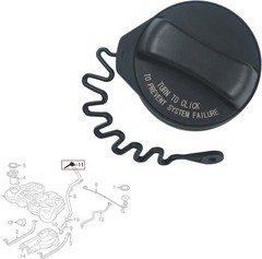 Gas Cap, Fuel Tank Cap Fits XC60, XC70, XC90, S60, S80, V60, V60 Cross Country,