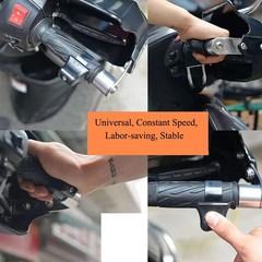 Cruise Assist Throttle Control Lock, Ergonomic Grip with Universal 7/8″ Handleba