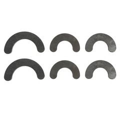 For the JRB 416 loader coupler 2 Quick Tach Brackets W/Wear Ears Weld On Steel