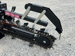 Premier T125 36″ x 6″ Trencher Half Shark Half Dirt Teeth Fits Mini Skid Steer