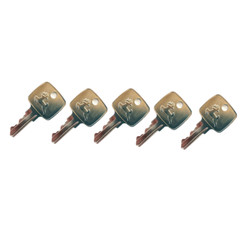 (15 keys)For John Deere Loaders Tractors Backhoes AR51481 R45361 AT195302