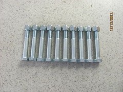 10) SHEAR PINS FOR TRACTOR PTO SHAFTS- FITS ALL CUTTER THAT TAKE A SHEARBOLT