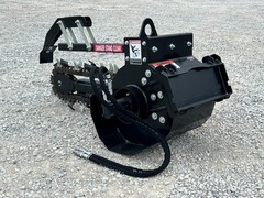 Premier T125 36″ x 6″ Trencher Half Shark Half Dirt Teeth Fits Mini Skid Steer
