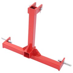 3 Point 2″ Receiver Trailer Hitch Category 1 Tractor Tow Hitch Drawbar Adapter