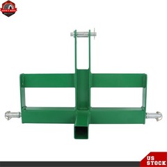 For CAT 1 Tractor W/Suitcase Weight Brackets 3 Point 2″ Receiver Hitch Drawbar