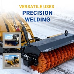 Skid Steer Angle Sweeper 48in Length, 38in Sweep Width, 165kg