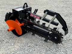 Premier T125 36″ x 6″ Trencher Half Shark Half Dirt Teeth Fits Mini Skid Steer