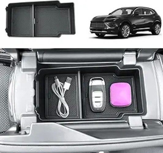 Center Console Organizer for Vehicles, Durable ABS Color: for (Envision) 2024+