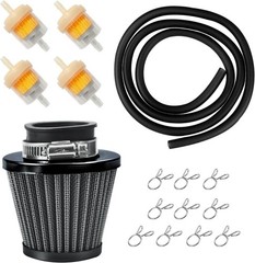 35mm Air filter Fuel Line Kit for 110cc 125cc Dirt Pit bike Four Wheeler Quad AT