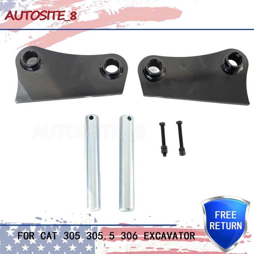 For Cat 305 305.5 306 Excavator bucket ears and pins Weld on 45mm 10-1/4″ C- C