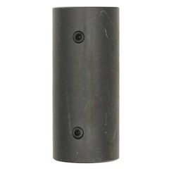 Shaft Coupler 1 1/8″ Round Bore 4 1/2″ Length 2″ OD Black Oxide Finish SHFTR1800