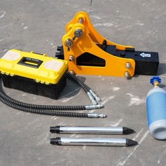 Universal Attachment 35mm Hydraulic Hammer Type Rock Breaker For Mini Excavator