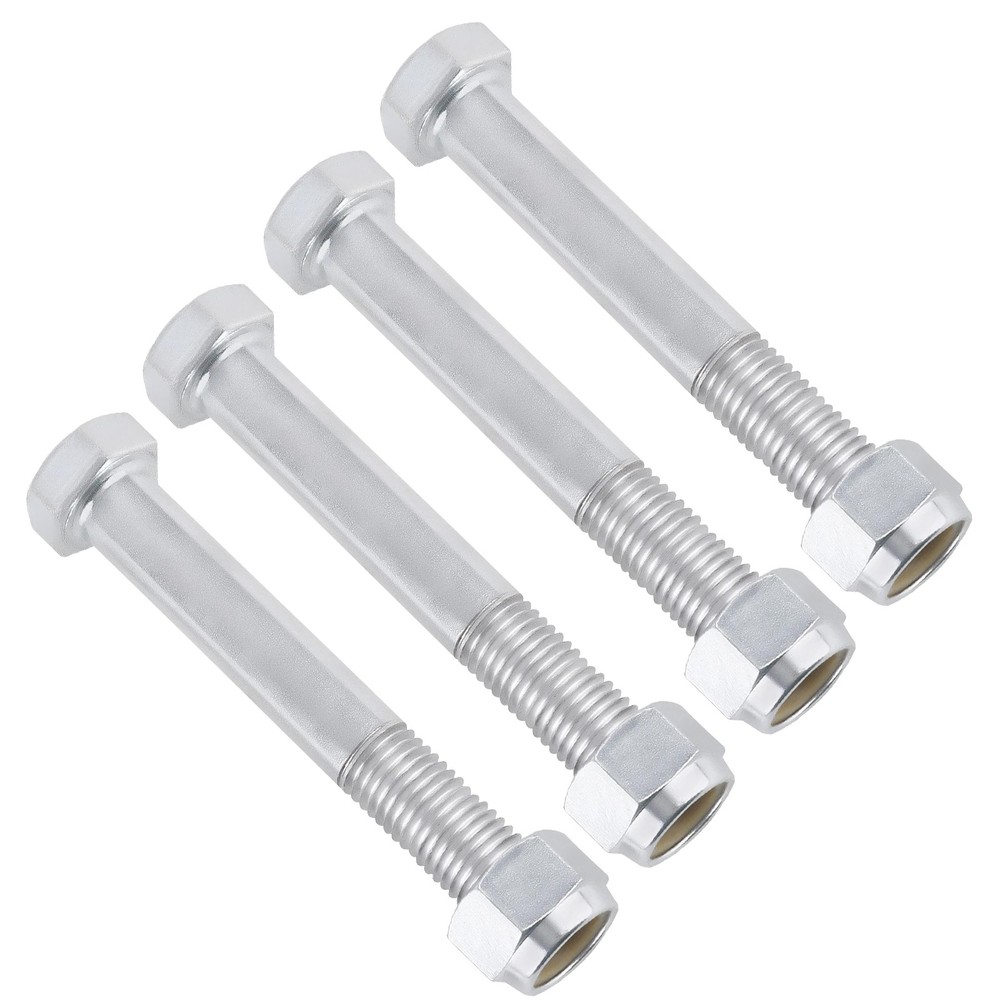 4Pcs 25mm 0.98in Excavator Bucket Pins Bolts and Nuts Kit for mini Excavator