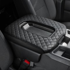 JOYTUTUS Center Console Cover Compatible with 2019-2025 2026 Silverado Sierra Ju