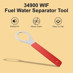 Fuel Filter and Water Sensor Wrench for 6.6L Diesel Engine Style: 12-point red