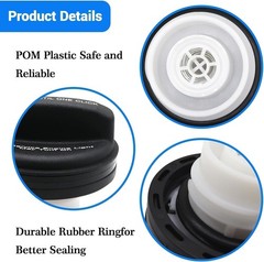 Fuel Tank Filler Cap/Gas Cap Fit for 2014-2020 Silverado Sierra Savana 1500 2500