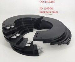 10PCs 110MM Excavator Skid Steer Bucket Pin Shim Kit Detachable 3mm Thickness