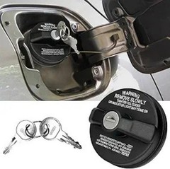 Locking Gas Cap Fuel Tank with Key, Gas Cap Lock Locking Fuel Cap Cover Compatib