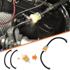 35mm Air filter Fuel Line Kit for 110cc 125cc Dirt Pit bike Four Wheeler Quad AT