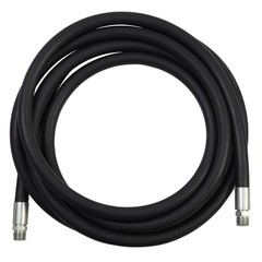 3/4″ID x 20 FT Fuel Transfer Hose with NPT Fittings – Heavy Duty for Farm, Di…