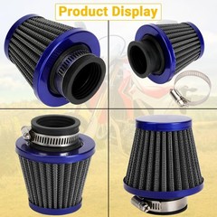 35mm Blue Air Filter for Motovox MVX70/MVX70CC MVX110 Mini Dirt Bike 50cc-125cc