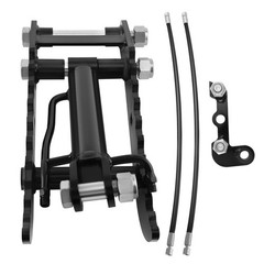 Universal Hydraulic Thumb Clip for Mini Excavator 3-Hole Arm TYPH-2008 25mm 3Ton