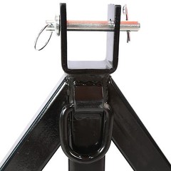Heavy Duty Three Point Hitch 2in Receiver Trailer Hitch Fits Cat 1, Quick Hitch