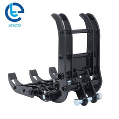 Wide Opening Excavator Grapple for Compact Diggers -Quick Attach