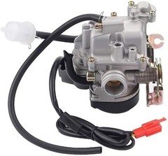 49cc 50cc Scooter Carburetor Compatible with 4 Stroke 18mm Big Bore 139QMB 139QM