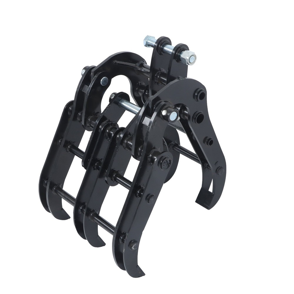 Universal Excavator Grapple Bucket – Wide Jaw Claw Attachment for Mini Diggers