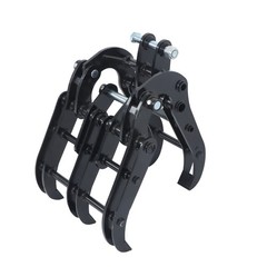 Universal Excavator Grapple Bucket – Wide Jaw Claw Attachment for Mini Diggers