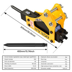 NEW Mini Excavator Attachment Hydraulic Hammer Breaker Hammer USA In Stock