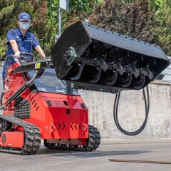 On-Sale Rotary Tiller Attachment for Dingo Mini Skid Steer Loader Free Shipping