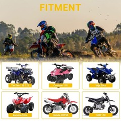 35mm Blue Air Filter for Motovox MVX70/MVX70CC MVX110 Mini Dirt Bike 50cc-125cc