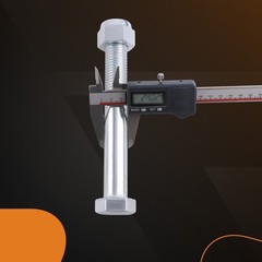 0.98in Excavator Bucket Pins Bolts and Nuts Set for mini Excavator Connection