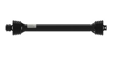 39″ Complete PTO Driveline 1-3/8″ 6 Spline Spring Lok x 1″ Round w/1/2″ Pin Hole