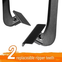 Racewill Heavy Duty Trencher Subsoiler Plow with 2 Replaceable Ripper Teeth A++
